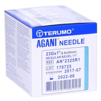NEEDLE 23G X 1 TERUMO BLUE (AN*2325R1) BOX/100