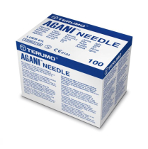 NEEDLE 22GX3/4 TERUMO BLACK (AN*2219RI) BX/100