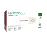 GLOVE LATEX N/ST DERMACLEAN X-SML P/F (4570) BOX/100