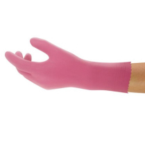 GLOVE ALPHA TEC PINK (87-352) SILVER LINED #8.5 PK/12