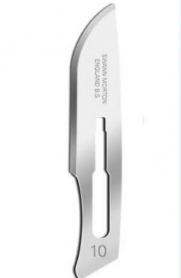 BLADE SCALPEL ST #10 (SM0201)          BOX/100