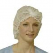 CAP BOUFFANT ROUND GREEN (250104)    BOX/250