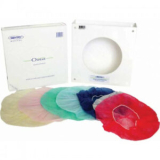 CAP BOUFFANT ROUND WHITE (RC004)       BOX/250