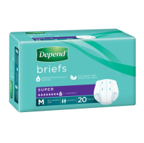 DEPEND BRIEF MEDIUM 20'S SUPER (1737) CTN/24