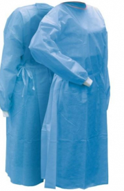 GOWN ISOLATION LEVEL 3 L/S BLUE (GW842R) CTN/50