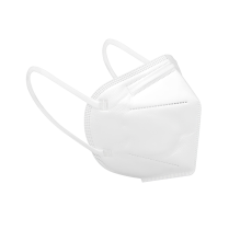 FACEMASK N95 RESP FLAT FOLDED SOFTMED (SM-SR201) BX10