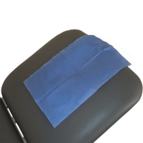 HEADREST COVERS PLAIN - BLUE  (ORCHRP-500) BX/500