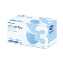 FACEMASK SURGICAL LEVEL 3 E/L ANTIFOG BLUE (22815) BX50