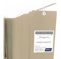 CURTAINS DISPOSABLE LATTE 4.5MX2MTR (HN-DC45L) BOX/8