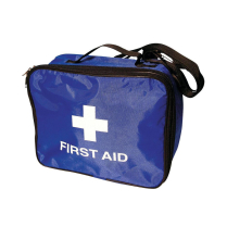 FIRST AID SHOULDER BAG 24X18X19CM BLUE