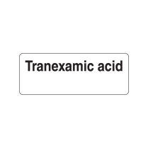 12X32MM TRANEXAMIC ACID LABEL (M0087)