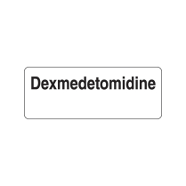 12X32MM DEXMEDETOMIDINE LABEL (M0667)