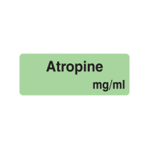 12X32MM ATROPINE MG/ML LABEL (R14)