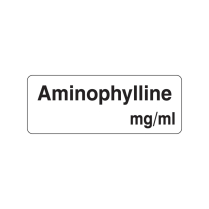 12X32MM AMINOPHYLLINE MG/ML LABEL (R53)
