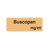 12X32MM BUSCOPAN MG/ML LABEL (R56A)