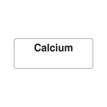 12X32MM CALCIUM LABEL (R64A)