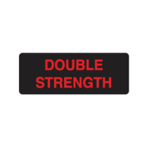 DOUBLE STRENGTH LABEL (JG0147)                       BOX/500