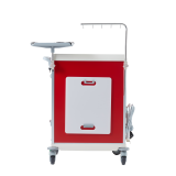 TROLLEY EMERGENCY RED 5 DRAWER 65X48X98CM (EMT)