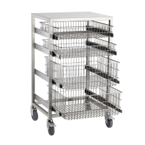 TROLLEY 61X46X102CM RAPINI SLIDING BASKET (RAPR2701)