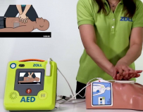 ZOLL AED 3 AUTOMATIC DEFIBRILLATOR MACHINE