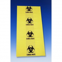 BAG CLEAR WASTE 760MMX1020MMX100UM        CTN/100