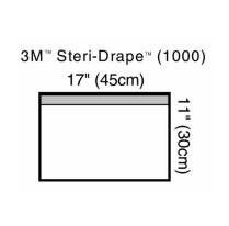 STERI-DRAPE 1000 45X30CM (1000)   BOX10
