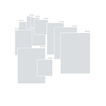 DRAPE SURESAFE 1/2 DRAPE 112X152CM ST (S72207) BOX/25