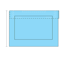 HEAD DRAPE ST  WITH TURBAN (35-018)      CTN/20