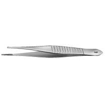 GILLIES TISSUE FORCEPS DEL 1X2 155MM  (BD660R) EA
