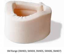 CERVICAL COLLAR FOAM VEL/CLOSURE SM/LONG (SM403) EA