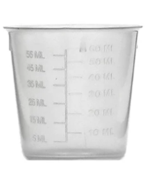 CUP MEDICINE PILLCUP 5-60ML (PC60) CTN/1000