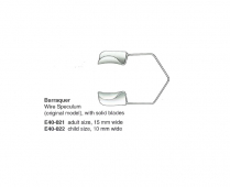 E40-021 BARRAQUER EYE SPECULUM SOLID ADULT