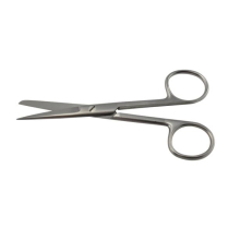 E25-542 EYE SCISSORS SH/BL STRAIGHT 13CM