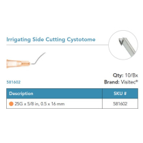 IRRIG CYSTOTOME 25G (581602)  PACK/10