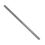 ROUND KNURLED STAINLESS 13X5CM (371350)  EACH