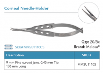 MMSU1110S NEEDLEHOLDER FINE CVD DISP ST PK/5