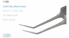MMSU1169S LASIK FLAP LIFTING FORCEPS ST   BOX/20