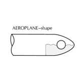 BIMANUAL I/A HANDPIECE 21G AEROPLANE SHAPE (SBS110A) BOX/10