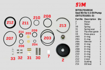 1:1 Air Pump Seal Kit