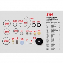 5:1 Stub Air Pump Seal Kit
