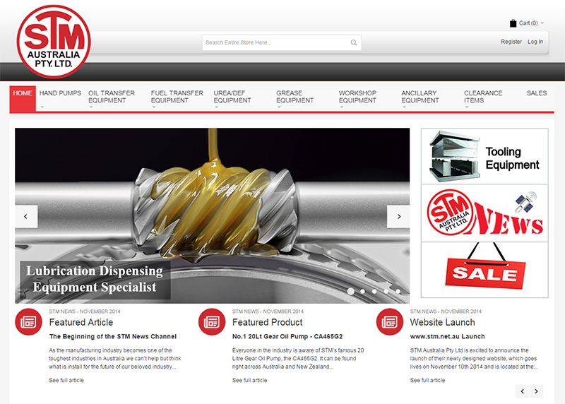 STM Australia Home Page