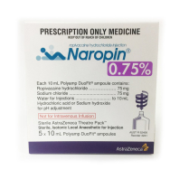 NAROPIN 0.75% 5X20ML THEATRE PACK (52399) BX/5