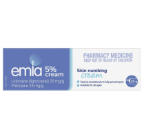 EMLA CREAM 5% 30GM TUBE (12886)       EACH