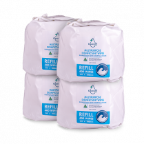 PLASTIC FREE MULTIP DISINFECT WIPE REFILL (CLM00027) P400