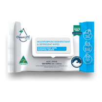PLASTIC FREE MULTIPURP DISINFECT WIPE (CLM00009) PK150