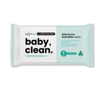 PLASTIC FREE BABY CLEAN FLUSH WIPE 80'S (CLS00079) EACH