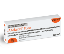 VACCINE ADACEL POLIO 1 X 0.5ML                      EACH