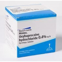 MINIMS OXYBUPROCAINE HCL 0.4% BENOXIN B/20