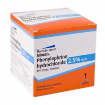 MINIMS PHENYLEPHRINE H/CHLORIDE 2.5% BOX/20