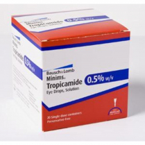 MINIMS TROPICAMIDE 0.5%                    BOX/20